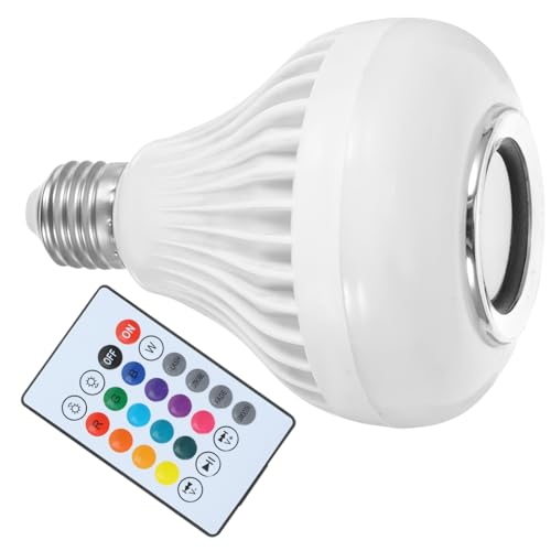 Angoily Lautsprecher mit Rgb Farbwechsel Dimmbar und Drahtlos Musikbirne für Stimmungsvolle Beleuchtung Schlafzimmer Wohnzimmer und Kinderzimmer Sockel Hohe Angoily Lautsprecher mit Rgb Farbwechsel Dimmbar und Drahtlos Musikbirne für Stimmungsvolle Beleuchtung Schlafzimmer Wohnzimmer und Kinderzimmer Sockel Hohe von Angoily