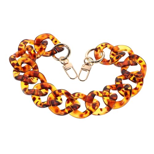 Angoily Leopardenmuster Bag Chain Ersatz für DIY Abnehmbarer Umhängegurt für Partys Handtaschenaccessoires für Frauen Angoily Leopardenmuster Bag Chain Ersatz für DIY Abnehmbarer Umhängegurt für Partys Handtaschenaccessoires für Frauen von Angoily