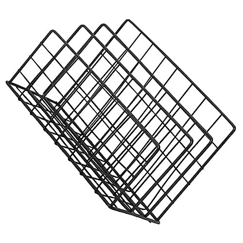 Angoily Mehrzweck Metal Mail Organizer mit Fächern Moderner und Buchlagerständer für Büro Zuhause und Praxis Robuster Dokumentenhalter aus Hochwertigem Metall von Angoily