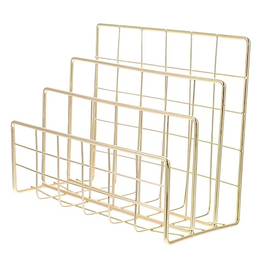 Angoily Metallhalter Für Kleinigkeiten Lagerregal Aus Legierung Aktenorganisator Buchbehälter Schlichtes Design Für Schreibtischdekoration Angoily Metallhalter Für Kleinigkeiten Lagerregal Aus Legierung Aktenorganisator Buchbehälter Schlichtes Design Für Schreibtischdekoration von Angoily