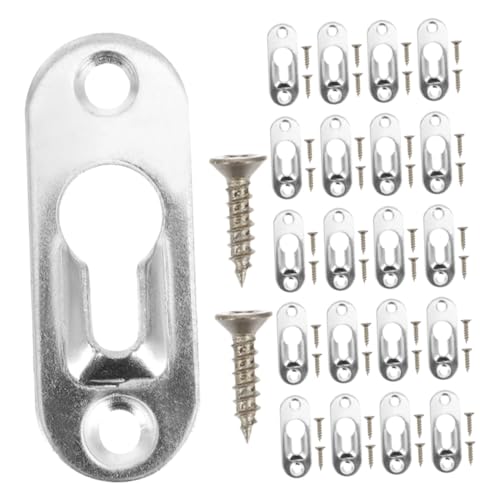 Angoily Metallrahmen Rückwandhalter mit Schrauben Unsichtbare Aufhänger für Bilderrahmen Kreuzstichrahmen Stabile Befestigung Langlebige Metallclips Angoily Metallrahmen Rückwandhalter mit Schrauben Unsichtbare Aufhänger für Bilderrahmen Kreuzstichrahmen Stabile Befestigung Langlebige Metallclips von Angoily