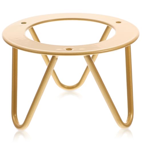 Angoily Metallständer für Tabletts Rostbeständiger Pulverbeschichteter Dekoständer in Gold Stabiler Möbelhalter für Wohn Küchen Bürodekoration Vielseitiger Plattenhalter für Kunst und Angoily Metallständer für Tabletts Rostbeständiger Pulverbeschichteter Dekoständer in Gold Stabiler Möbelhalter für Wohn Küchen Bürodekoration Vielseitiger Plattenhalter für Kunst und von Angoily