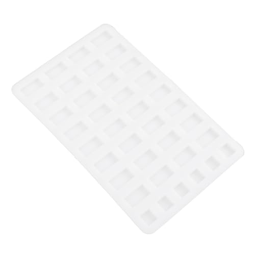 Angoily Mini-ziegelform Werkzeug Zur Herstellung Von Ziegelsteinen Terrakotta Miniatur-ziegelform Puppenziegelform Ziegelformen Machen Puppenhaus-ziegelform Kleine Ziegel Weiß Kieselgel von Angoily