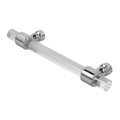 Angoily Möbelgriff Transparent Silber Küchen Schrankschubladengriff Robust Langlebig mit Komfortabler Griffoberfläche für Schranktüren Kommoden Kleiderschränke Angoily Möbelgriff Transparent Silber Küchen Schrankschubladengriff Robust Langlebig mit Komfortabler Griffoberfläche für Schranktüren Kommoden Kleiderschränke von Angoily