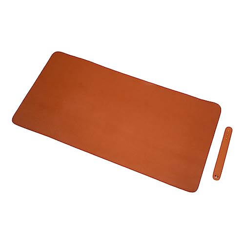 Angoily Multifunktionale PU Leder Schreibtischunterlage Rutschfestes Mauspad für Büro Laptop und Schreibarbeiten Ergonomisches Design für Angenehme Nutzung Angoily Multifunktionale PU Leder Schreibtischunterlage Rutschfestes Mauspad für Büro Laptop und Schreibarbeiten Ergonomisches Design für Angenehme Nutzung von Angoily