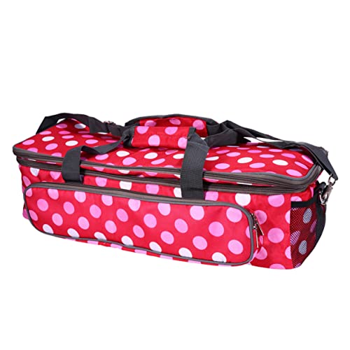 Angoily Nähmaschine Tasche Aus Oxford Strapazierfähig Tragbare Aufbewahrungstasche Mit Reißverschluss Für Haushaltsgegenstände Camping Und Reisen Angoily Nähmaschine Tasche Aus Oxford Strapazierfähig Tragbare Aufbewahrungstasche Mit Reißverschluss Für Haushaltsgegenstände Camping Und Reisen von Angoily