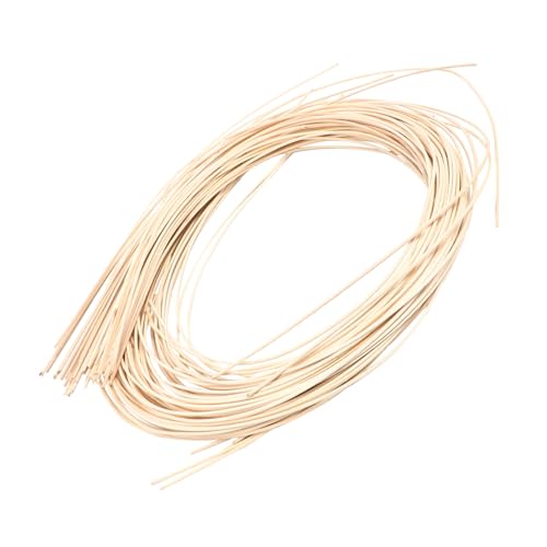 Angoily Natürlicher Rattan Reparaturstreifen Robustes Korbflechtmaterial für Stuhl und Gartenmöbelreparatur Flexible DIY Flechtmaterialien für Rattanmöbel und Korbreparatur von Angoily