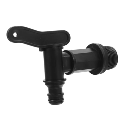 Angoily Outdoor Kunststoffhahn Adapter für Regentonne Wasserauslauf Spigot Anschluss Garten Schlauchverbinder Kompatibel mit Sprinkler und Kleinen Düsen aus Langlebigem Material Sicherer Angoily Outdoor Kunststoffhahn Adapter für Regentonne Wasserauslauf Spigot Anschluss Garten Schlauchverbinder Kompatibel mit Sprinkler und Kleinen Düsen aus Langlebigem Material Sicherer von Angoily