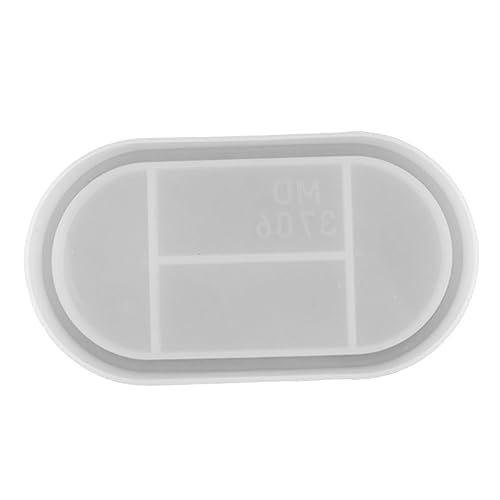 Angoily Ovale Plattenform Weiß Handwerk Tablett Klein Fondant Selbst Gießen Werkzeug Silikonform Für Diy Kreative Kristall-epoxy-form Diy Manuelle Form Handgefertigte Form Kieselgel Angoily Ovale Plattenform Weiß Handwerk Tablett Klein Fondant Selbst Gießen Werkzeug Silikonform Für Diy Kreative Kristall-epoxy-form Diy Manuelle Form Handgefertigte Form Kieselgel von Angoily