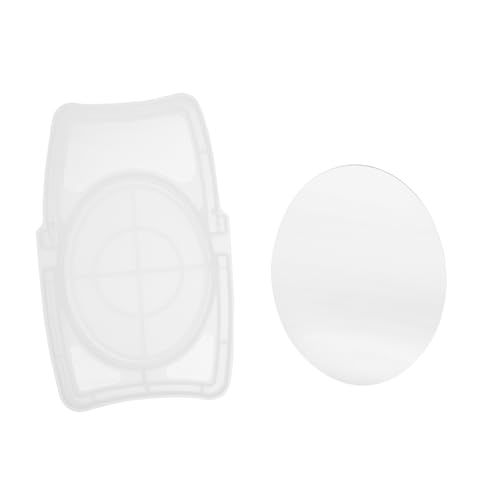 Angoily Ovaler Silikon Spiegelrahmen Gießform Diy Desktop Kosmetikspiegel Formset Praktische Handgussform für Schminkspiegel Herstellung Bastelzubehör Angoily Ovaler Silikon Spiegelrahmen Gießform Diy Desktop Kosmetikspiegel Formset Praktische Handgussform für Schminkspiegel Herstellung Bastelzubehör von Angoily