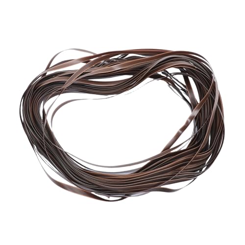 Angoily PE Rattan Flechtmaterial Flaches Flexibles Gartenmöbel Reparaturset für Stuhl Sofa Korb Flechten DIY Handwerk von Angoily