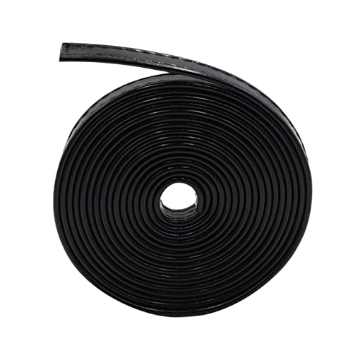 Angoily PU Lederband Breit Doppelseitig Genähter Lederriemen für DIY Taschenzubehör Strapazierfähiges Abwischbares Material Schwarzes PU Leder für Taschen und Gürtelherstellung Angoily PU Lederband Breit Doppelseitig Genähter Lederriemen für DIY Taschenzubehör Strapazierfähiges Abwischbares Material Schwarzes PU Leder für Taschen und Gürtelherstellung von Angoily