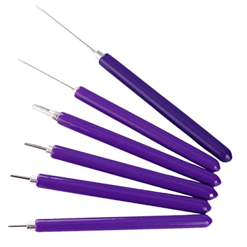 Angoily Papier Quilling Set Teilig Einschließlich Slotted Paper Roller und Curling Needle Hochwertigem für DIY Bastelprojekte Scrapbooking und Kartenherstellung von Angoily