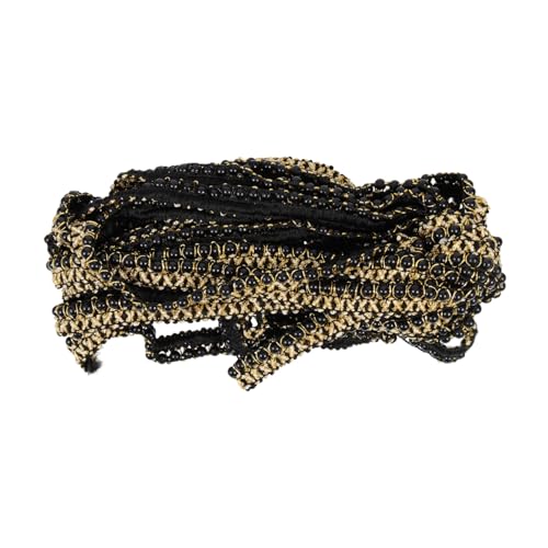 Angoily Perlenbesatz Diy Dekoband für Kleidung Vorhänge und Accessoires Perlenspitze für Persönliche Bastelprojekte Yards von Angoily