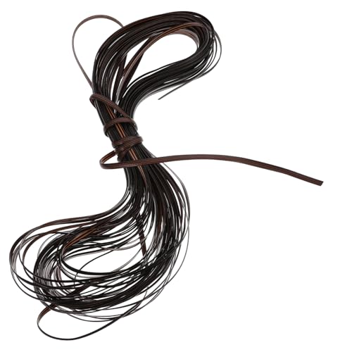 Angoily Plastik Rattan Gewebeband Flechtmaterial für DIY Möbelreparatur Korbflechten Kunststoffrattan zum Basteln und Möbel Reparieren Langlebiges Sicheres Material für Stühle Körbe Angoily Plastik Rattan Gewebeband Flechtmaterial für DIY Möbelreparatur Korbflechten Kunststoffrattan zum Basteln und Möbel Reparieren Langlebiges Sicheres Material für Stühle Körbe von Angoily