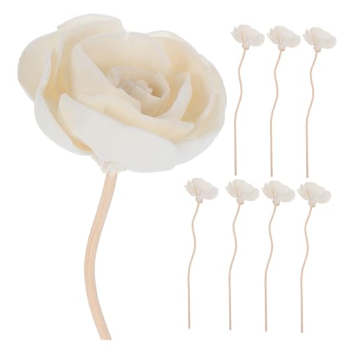 Angoily Rattan Diffuser Sticks 8 -Reed-Diffusor-Sticks Natürlicher Rattan-Schilf- -Diffusor Für Ätherische Öle Aroma-Diffusor-Sticks -Ersatz-Nachfüll-Sticks Raumduft Stäbchen von Angoily
