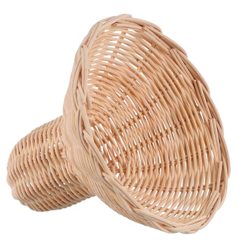 Angoily Rattan Lampenschirm Handgefertigt für Tischlampe Bauernhausstil Pendelleuchte Bar Dekor Wärmeisolierend und Luftdurchlässig Angoily Rattan Lampenschirm Handgefertigt für Tischlampe Bauernhausstil Pendelleuchte Bar Dekor Wärmeisolierend und Luftdurchlässig von Angoily