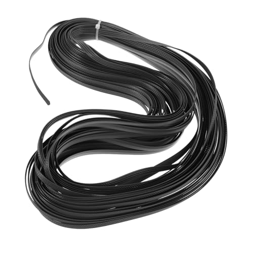 Angoily Rattan Reparaturset Kunststoffgeflecht Reparaturmaterial für Gartenmöbel Wicker Korb Reparatur DIY Stuhl Flechtmaterial Outdoor Möbel Instandsetzung von Angoily