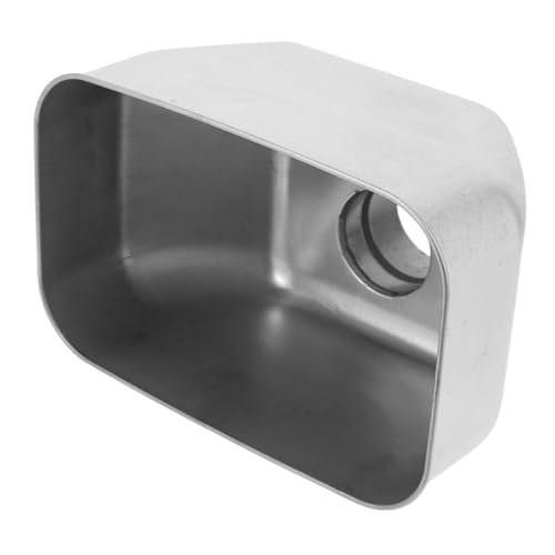 Angoily Regenwasser -diverter -downspout -adapter -rinze Für Effiziente Wassersammlung Downspout Regen Trichter Edelstahl Downspout Drop Outlet Angoily Regenwasser -diverter -downspout -adapter -rinze Für Effiziente Wassersammlung Downspout Regen Trichter Edelstahl Downspout Drop Outlet von Angoily