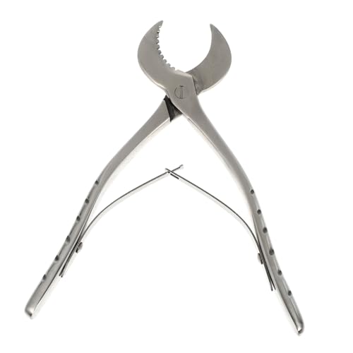 Angoily Robuste Mehrzweck eierzange aus Edelstahl mit Spitz Zulaufender Klinge Langlebigem Holzspalter und Baumrinden klammer zum Präzisen Zerbrechen von Eiern und Zerkleinern von Rinde von Angoily