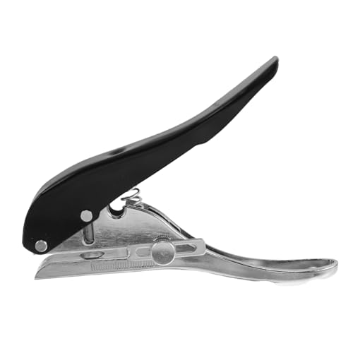 Angoily Robuster Einzellocher Locherzange Präzisionsloch Stanzer für Karton Holz Vielseitig Handlich Langlebig für Heimwerker und Büro von Angoily