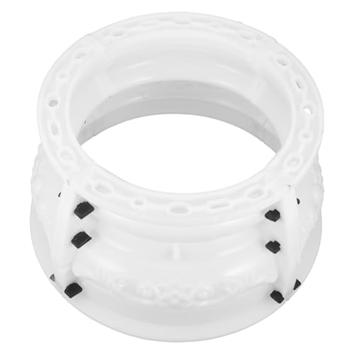 Angoily Römische Säulenform für Beton DIY Mold für Dekoration mit Floralem Fuß Geeignet für Innen und Außeneinsatz für Heimwerker und Profis von Angoily