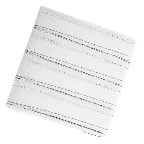 Angoily Rug Hooking Mesh Canvas Kunststoffnetz für DIY Teppichherstellung Robuste Schwere Tufting-unterlage Anfängerfreundlich Vielseitig für Häkeln Wandteppiche Dekorative Teppiche von Angoily