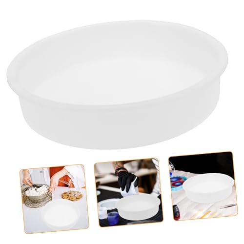 Angoily Runder Silikonform für Epoxidharz DIY Gießform für Tabletts Untersetzer Uhren und Kunstwerke Silikonmould für Kreative Bastelprojekte und Sichere Anwendungen Angoily Runder Silikonform für Epoxidharz DIY Gießform für Tabletts Untersetzer Uhren und Kunstwerke Silikonmould für Kreative Bastelprojekte und Sichere Anwendungen von Angoily