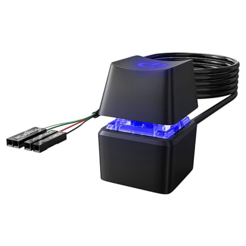 Angoily Pc Power Button Verlängerung Power Button Computer Aus Für Home Office Zufällige Farbe Angoily Pc Power Button Verlängerung Power Button Computer Aus Für Home Office Zufällige Farbe von Angoily
