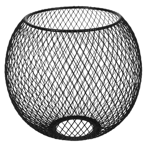 Angoily Schwarz Metall Lampenschirm Kugel Drahtgitter Pendelleuchte Vintage Industrial Mesh Deckenleuchte Ømm für Wohnzimmer und Esszimmer Beleuchtung Angoily Schwarz Metall Lampenschirm Kugel Drahtgitter Pendelleuchte Vintage Industrial Mesh Deckenleuchte Ømm für Wohnzimmer und Esszimmer Beleuchtung von Angoily