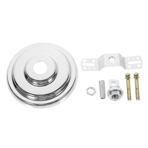 Angoily Schwere Deckenbaldachinplatte aus Metall mit Glänzender Oberfläche Erweiterbaren Schrauben und Bogenhalterung Robuste Lampenaufhängung für Kronleuchter Geeignet für Retro und Angoily Schwere Deckenbaldachinplatte aus Metall mit Glänzender Oberfläche Erweiterbaren Schrauben und Bogenhalterung Robuste Lampenaufhängung für Kronleuchter Geeignet für Retro und von Angoily