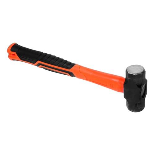 Angoily Schwerer Metall-achtkant-hammer mit Ergonomischem Griff Multifunktionales Abbruchwerkzeug für Mauerwerk Estrich und Bau Langlebiger Utility-hammer für Heimwerker und Profis von Angoily