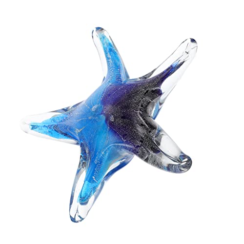 Angoily Glas-seestern-dekor Kreatives Bastelornament Buntes Schreibtischdekor Kompakt Und Platzsparend Zart Und Schön von Angoily