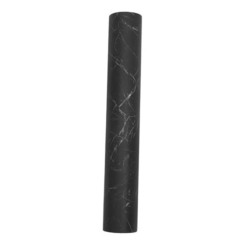Angoily Selbstklebende Schwarze Marmor PVC Bodenfolie Wasserfest Strapazierfähig Rutschfest für Badezimmer Wohnräume Büro Supermärkte Angoily Selbstklebende Schwarze Marmor PVC Bodenfolie Wasserfest Strapazierfähig Rutschfest für Badezimmer Wohnräume Büro Supermärkte von Angoily