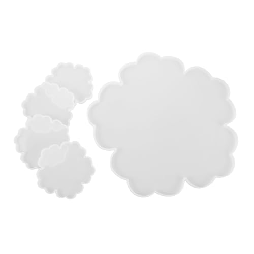 Angoily Silikon Blüten Coaster Formen Hitzebeständige Wiederverwendbare Silikonformen für Harz Kerzen Schokolade DIY Blumen Tablett und Untersetzer für Heimdekoration und Geschenkideen Angoily Silikon Blüten Coaster Formen Hitzebeständige Wiederverwendbare Silikonformen für Harz Kerzen Schokolade DIY Blumen Tablett und Untersetzer für Heimdekoration und Geschenkideen von Angoily