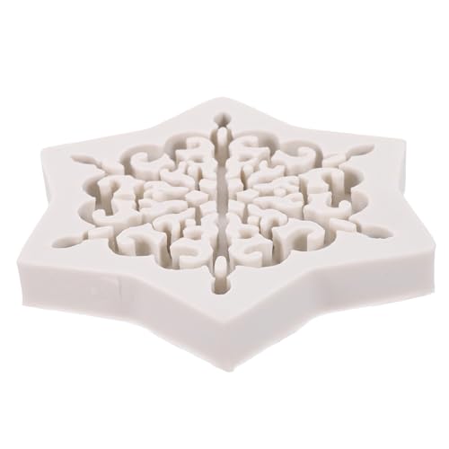 Angoily Silikon Gießform für Untersetzer Diy Form für Epoxidharz Silikonform für Bastelprojekte für Heim und Büro Einfach zu Entformen von Angoily