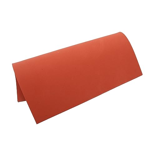 Angoily Silikon Pad Für Heißlackiermaschinen Matte Kleidung Verschleißfest Isolierpad Professionelle Isolierung Wärmeisolationspad Wärmepad Wärmeisoliertes Pad Orangefarbenes von Angoily