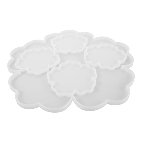 Angoily Silikonform Blumenform für Harzgießen Hitzebeständig Wiederverwendbar Großes Blumenmuster Geeignet für Untersetzer Tabletts und Obstschalen Vielseitig für DIY Dekoration und Angoily Silikonform Blumenform für Harzgießen Hitzebeständig Wiederverwendbar Großes Blumenmuster Geeignet für Untersetzer Tabletts und Obstschalen Vielseitig für DIY Dekoration und von Angoily