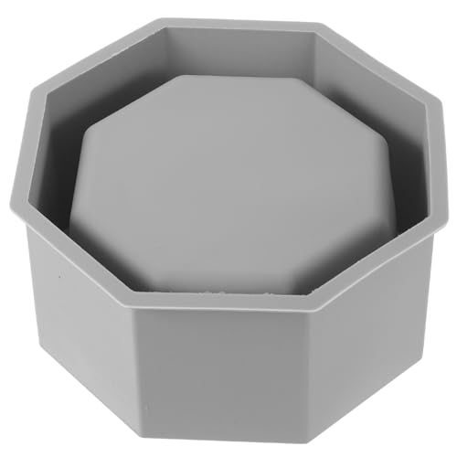 Angoily Silikonform Blumentopf DIY Sechseckig Pflanzerform Langlebig Leicht zu Reinigen Glatte Oberfläche für Kreative Dekorationen und Einfache Herstellung von Blumenvasen von Angoily