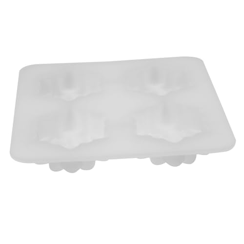 Angoily Silikonform Fach Blütenform für DIY Seifen und Kerzen Gießform Wiederverwendbar Einfach zu Reinigen Kreativ für Handarbeit und Epoxidharzgestaltung von Angoily
