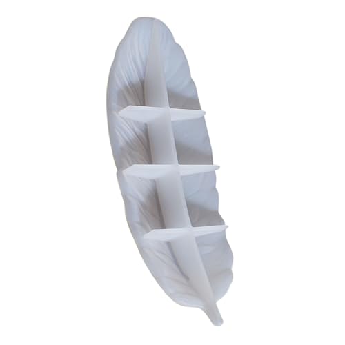 Angoily Silikonform Feder-design Langlebige Gießform für Epoxidharz und Gips Vielseitig für Tablett Dekoration und DIY Kunsthandwerk Einfache Entnahme Professionelle Oberfläche von Angoily