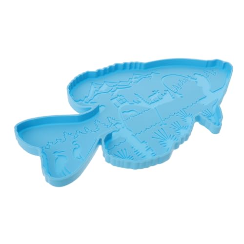 Angoily Silikonform Goldfisch Wandanhänger DIY Resin Gießform Flexibel Langlebig Wiederverwendbar für Epoxidharz Schmuckherstellung Kreative Bastelideen Dekoration von Angoily