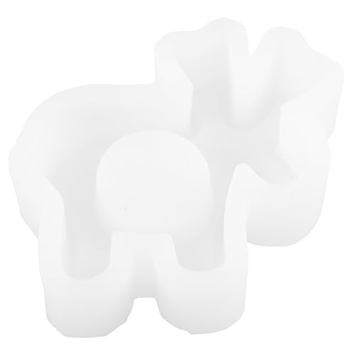 Angoily Silikonform Kerzenhalter DIY Weihnachts Elch Kerzenständer Gießform Flexibel Langlebig Dekorativ für Kerzenformen Gießen und Heimdekoration Angoily Silikonform Kerzenhalter DIY Weihnachts Elch Kerzenständer Gießform Flexibel Langlebig Dekorativ für Kerzenformen Gießen und Heimdekoration von Angoily