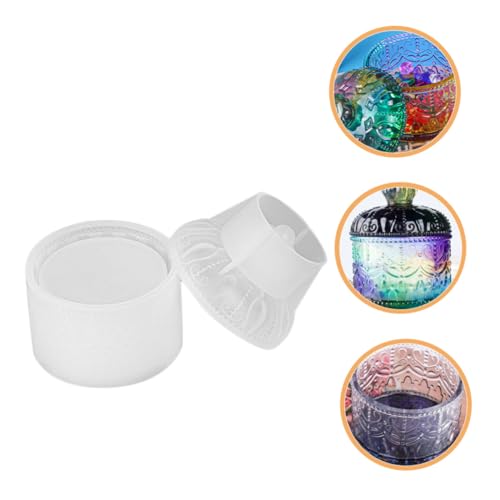 Angoily Silikonform Schmuckbox DIY Silikon Aufbewahrungsbox Form Epoxidharz Gießform Wiederverwendbar Klein Einfach zu Entformen für Schmuck und Dekoration von Angoily