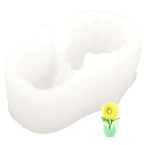 Angoily Silikonform für Diy Duftkerzen Geometrische Tulpenform Flexible und Wiederverwendbare Gießform für Handgemachte Seifen und Kreative Bastelprojekte Angoily Silikonform für Diy Duftkerzen Geometrische Tulpenform Flexible und Wiederverwendbare Gießform für Handgemachte Seifen und Kreative Bastelprojekte von Angoily