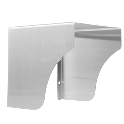 Angoily Splash-Box security ausrüstung easy putz duschdicht wasserabweisend Leitung Regenschutz für die Türklingel wasserdichte Hülle für Anwesenheitsmaschine Rostfreier Stahl Silver von Angoily