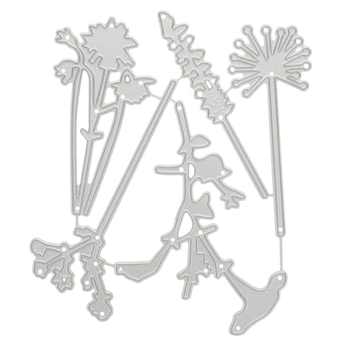 Angoily Stanzformen Mit Metallrahmen Blume Design Für Scrapbooking DIY Papierarbeiten Fotorahmen-alben-Dekoration von Angoily
