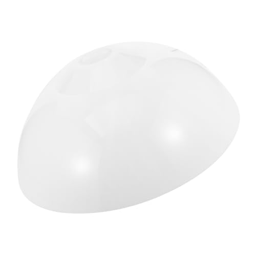 Angoily Stehlampenschirme Kronleuchter Lampenabdeckung Neben Dem Tischlampenschirm Hängende Lichtbucht Lampenschirmabdeckung Clip Am Lampenschirm Hängendes Licht Weiß Acryl Kuppel E27 von Angoily