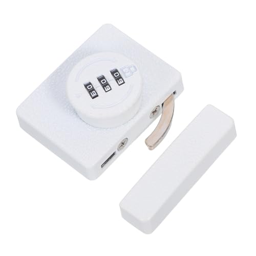 Angoily Stelliges Zahlen-schrankschloss für Bifold-türen Schlüsselloses Kombinationstürschloss aus Langlebiger Sicherer Passwortschutz für Schrank Kleiderschrank Möbel von Angoily