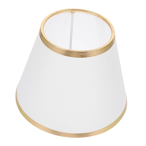 Angoily Stoff Lampenschirm Clip für Stehlampe Goldrand Lampenabdeckung für Hängelampe und Tischlampe Dekorativer für Wohnliche Angoily Stoff Lampenschirm Clip für Stehlampe Goldrand Lampenabdeckung für Hängelampe und Tischlampe Dekorativer für Wohnliche von Angoily